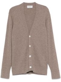 Officine Generale Miles Cardigan Brown at Farfetch