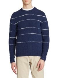 Officine Gnrale Marco Irregular Stripe Sweater on SALE at Saks Off 5th