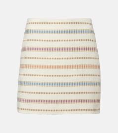 Ohemia cotton and wool-blend miniskirt at Mytheresa