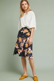 Oktava Wrap Skirt at Anthropologie