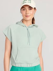 Old Navy Dynamic Fleece Short Sleeve Pullover Hoodie at Old Navy