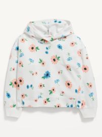 Old Navy Kids Sunflower Cropped Hoodie at Old Navy