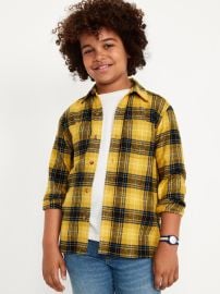 Old Navy Long Sleeve Flannel Pocket Shirt at Old Navy