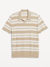 Old Navy Short Sleeve Striped Polo at Old Navy