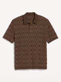 Old Navy Short Sleeve Sweater Knit Polo at Old Navy