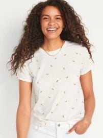 Old Navy Sunflower Print Tee at Old Navy