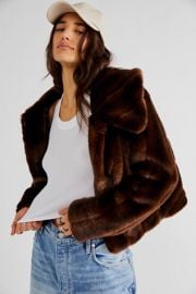 Oleander Faux Fur Jacket at Free People