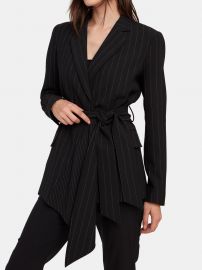 Olisa Belted Blazer by Diane von Furstenberg at Verishop