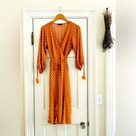 Olivaceous Dresses Oliviaceous Midi Floral Wrap Dress Poshmark at Poshmark