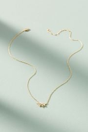 Olive Branch Pendant Necklace at Anthropologie