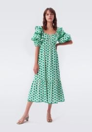 Oliver Midi Dress at DvF