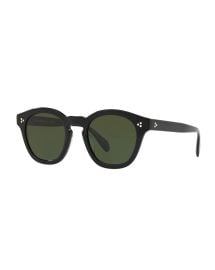 Oliver Peoples Boudreau L A Mirrored Round Acetate Sunglasses at Neiman Marcus