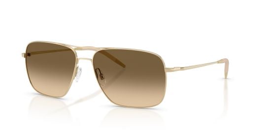 Oliver Peoples Clifton with Gold frame and Chrome Olive lensesnbsp124 Oliver Peoples US at Oliver Peoples