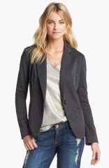 Olivia Moon Knit Blazer in grey at Nordstrom