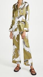 Olivia von Halle Chevalier Pajamas at Shopbop