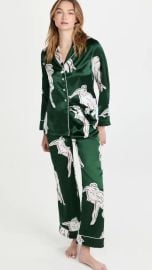 Olivia von Halle Lila PJ Set at Shopbop