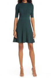 WornOnTV: Amanda’s green knit flare dress on The Talk | Amanda Kloots ...