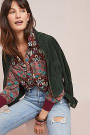 Olsen Floral Top at Anthropologie