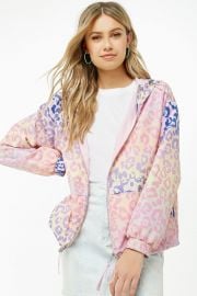 Ombre Windbreaker Jacket by Forever 21 at Forever 21