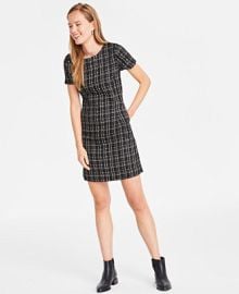 On 34th Womens Tweed Mini Dress Created for Macys - Macys at Macys