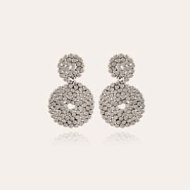 Onde Lucky earrings mini silver at Gas Bijoux