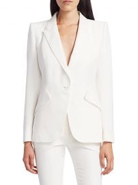 One-Button Jacket at Saks Fifth Avenue