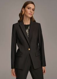 One Button Jacket Blazer Donna Karan at Donna Karan