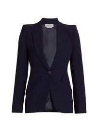 One-Button Jacket by Alexander McQueen at Saks Fifth Avenue