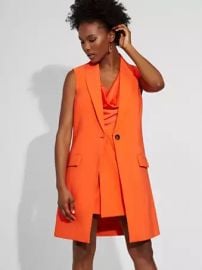 One-Button Vest - Gabrielle Union Collection at NY&C