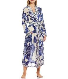 One Hundred Stars Giant Willow Woven Wrap Robe Dillardx27s at Dillards