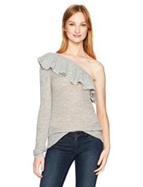 One Shoulder Alpaca Pullover at Amazon