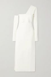 One-Shoulder Cutout Knitted Maxi Dress by Proenza Schouler at Net A Porter