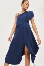 One Shoulder Midaxi Dress at Topshop