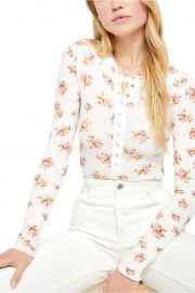 One of the Girls Floral Thermal Henley by Free People at Nordstrom Rack