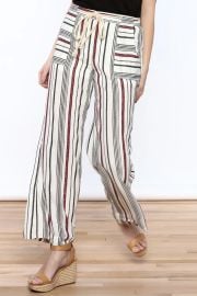 One the Land Stripe Pants at Shoptiques