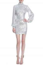 One33 Social Club Sequin Long Sleeve Minidress   Nordstrom at Nordstrom