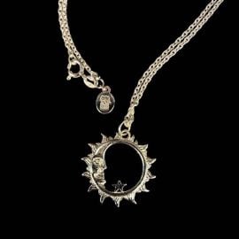 Online Ceramics Online Ceramics Sun and Moon Sterling Silver Necklace at Grailed