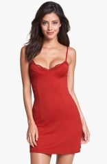 Only Hearts Delicious Balconette Chemise in red at Nordstrom