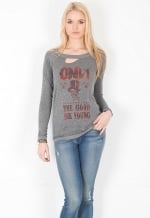 Only the good die young skull tee by Chaser at Singer 22