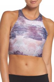 Onzie Peekaboo Longline Sports Bra at Nordstrom