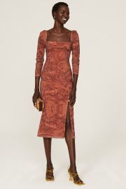 Open Back Midi Dress by Louna for 30 Rent the Runway at Rent the Runway