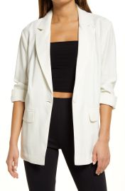 Open Edit Blazer in Pink Powder  at Nordstrom