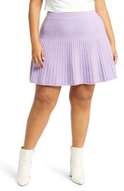 Open Edit Fit Flare Sweater Skirt at Nordstrom