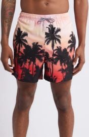 Open Edit Recycled Volley Swim Trunks at Nordstrom