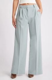Open Edit Tailored Vest and Wide Leg Pants at Nordstrom
