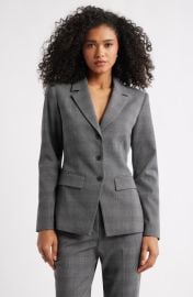 Open Edit The Icon Fitted Single Breasted Blazer at Nordstrom