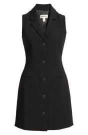 Open Edit The Icon Sleeveless Blazer Dress at Nordstrom