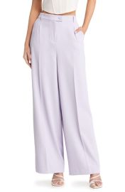 Open Edit Wide Leg Work Pants at Nordstrom