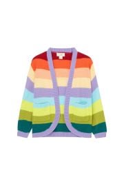 Open Front Multi-Stripe Cardigan at Peek Kids