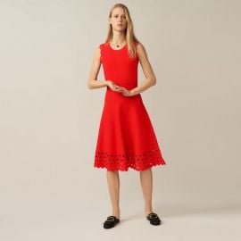 Open Knit Dress at Maje